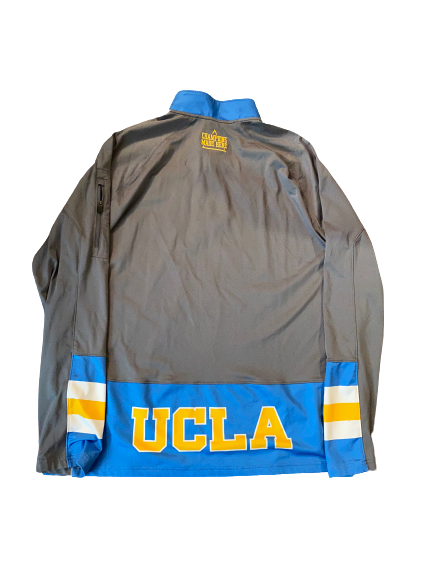 Armani Dodson UCLA Under Armour 1/4 Zip Jacket (Size XL)