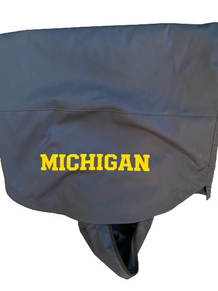 Nick Eubanks Michigan Football Team Issued Exclusive Full-Zip Coat (Size L)