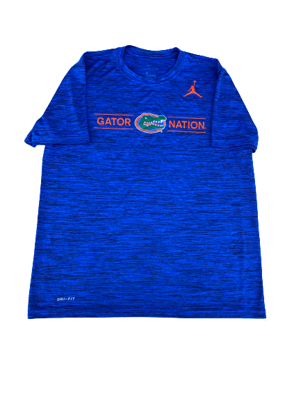 Scottie Lewis Florida "Gator Nation" Jordan T-Shirt (Size L)