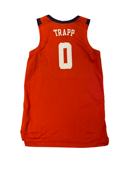 Clyde Trapp Clemson Basketball 2020-2021 Game Worn Jersey (Size 44)