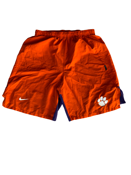 J.C. Chalk Clemson Football Team Issued Workout Shorts (Size L)
