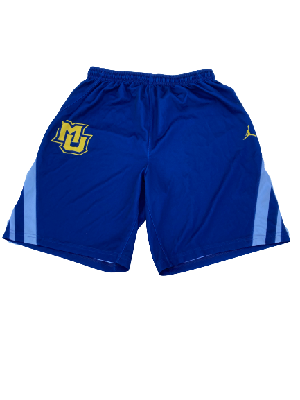 Sacar Anim Marquette Basketball Player Exclusive Practice Shorts (Size L)