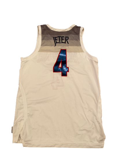 Chase Jeter Arizona Basketball 2018-2019 Season Game-Worn Jersey (Size 48 Length +2)