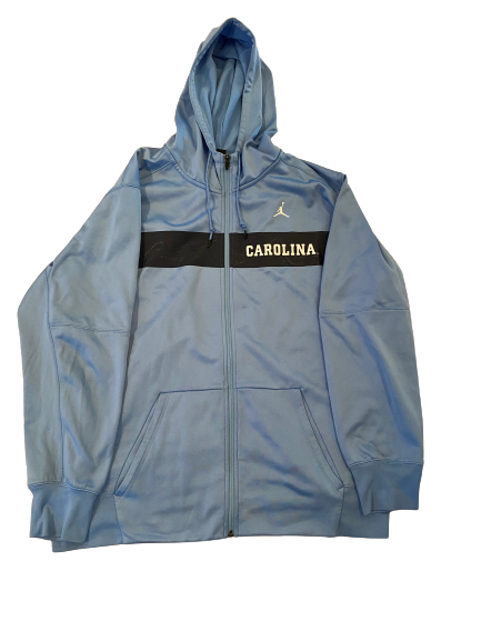Carl Tucker North Carolina Football Team Issued Travel Jacket (Size XXL)