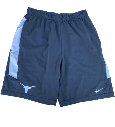 Dylan Haines Texas Football Team Issued Workout Shorts (Size L)