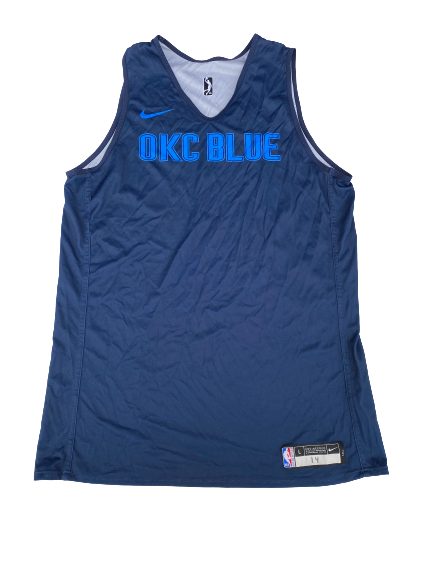 K.J. McDaniels OKC Blue Reversible Practice Jersey (Size LT)