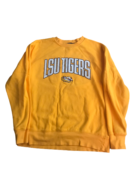 Josh Gray LSU Crewneck Sweatshirt (Size M)