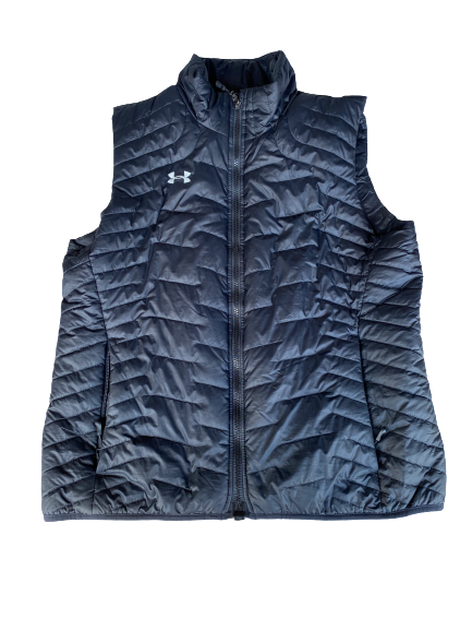 Kaila Charles Maryland Basketball Fleece Vest (Size L)