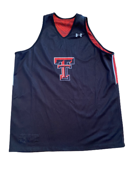 Tommy Hamilton Texas Tech Basketball Reversible Practice Jersey (Size L)
