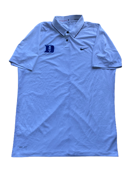 Trevon Duval Duke Basketball Polo Shirt (Size L)
