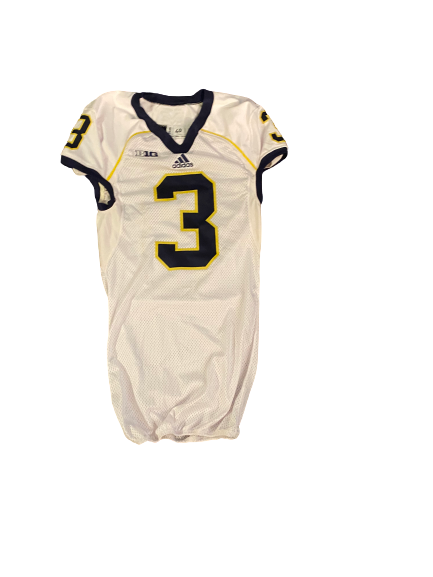 Mike McCray Michigan Team Issued Official Game Jersey