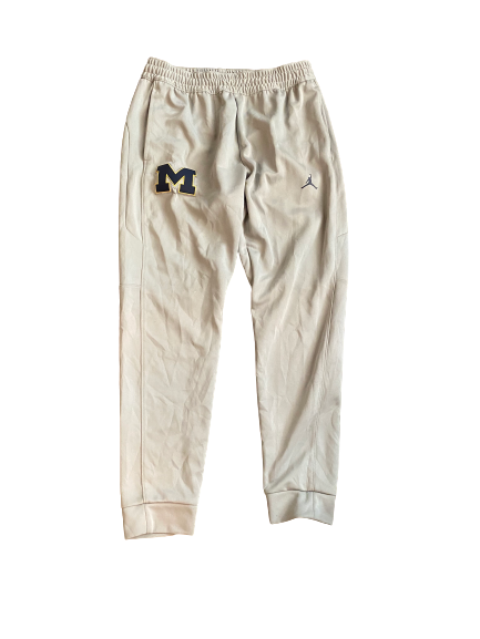 Zavier Simpson Michigan Jordan Sweatpants (Size L)