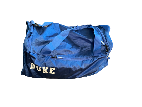 Dylan Singleton Duke Football Exclusive Travel Duffel Bag