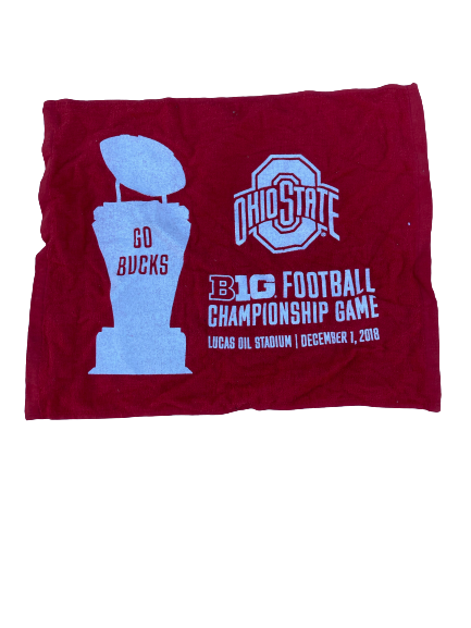 Brady Taylor Ohio State Football Big Ten Championship Game Towel