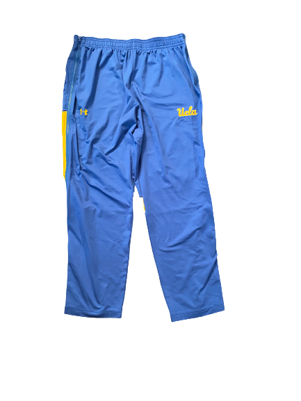 Armani Dodson UCLA Under Armour Sweatpants With Zipper (Size XL)