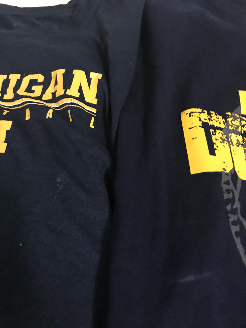 Zavier Simpson Michigan Basketball Set of (2) Shirts