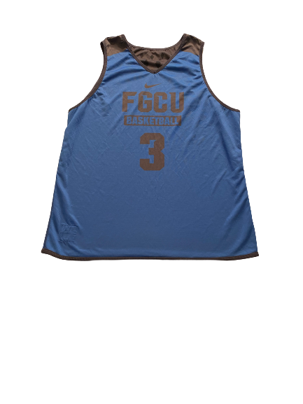 Julian DeBose Florida Gulf Coast Basketball Reversible Practice Jersey (Size XL)
