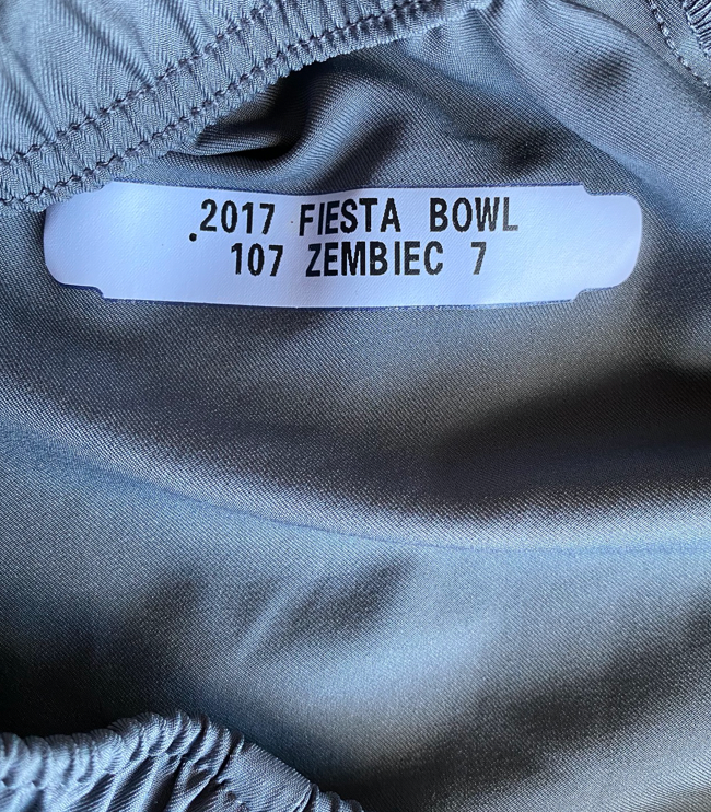 Jake Zembiec Penn State Football Team Issued 2017 Fiesta Bowl Sweatpants (Size XL)