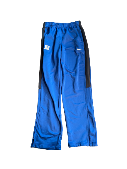 Dylan Singleton Duke Football Team Issued Sweatpants (Size L)