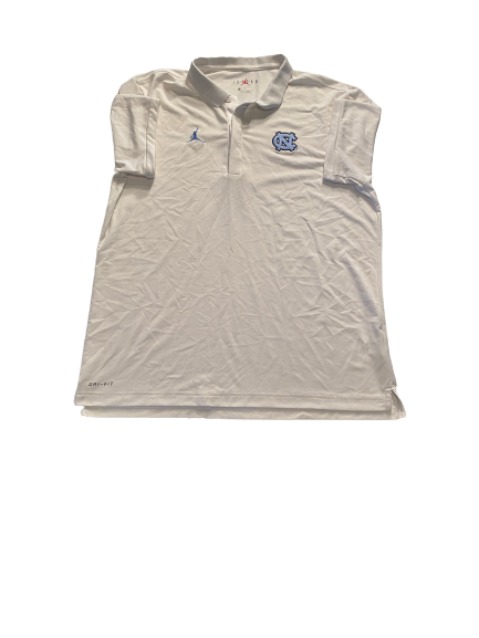 Myles Wolfolk North Carolina Polo Shirt (Size L)