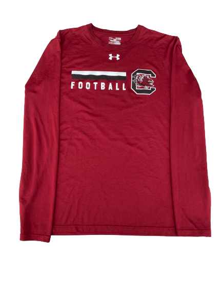 Nick McGriff South Carolina Football Birmingham Bowl Long Sleeve Shirt (Size XL)
