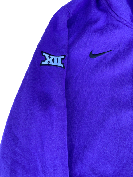 Desmond Bane TCU Team Issued Full-Zip Jacket (Size M)