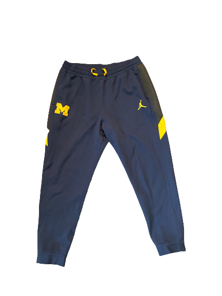 Nick Eubanks Michigan Football Team Issued Sweatpants (Size XXL)
