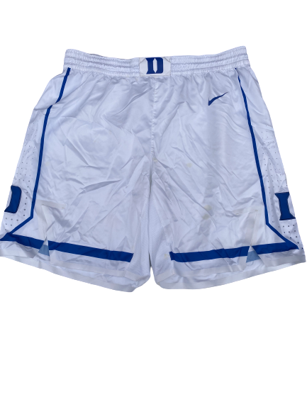 Marques Bolden Duke Basketball 2018-2019 (Senior Year) Game Worn Uniform Set - Photo Matched
