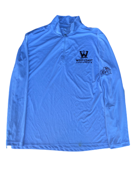 Byron Wesley Gonzaga Team Issued Full-Zip Jacket & Quarter-Zip Pullover (Size XL)