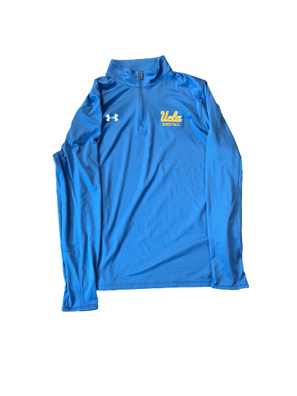 Armani Dodson UCLA Basketball Under Armour 1/4 Zip Jacket (Size XL)