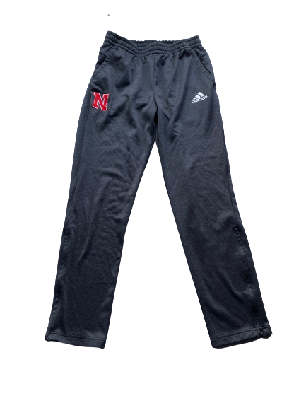 Dicaprio Bootle Nebraska Football Team Issued Sweatpants (Size M)