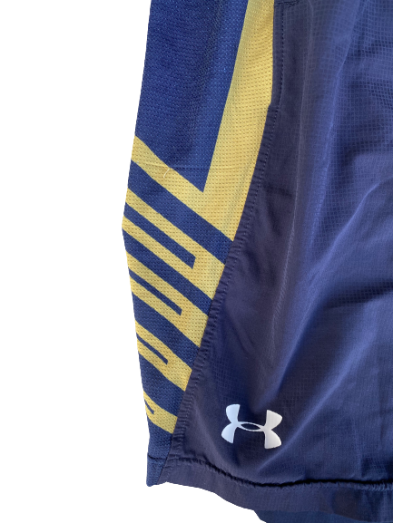 Tommy Kraemer Notre Dame Football Workout Shorts (Size XXL)