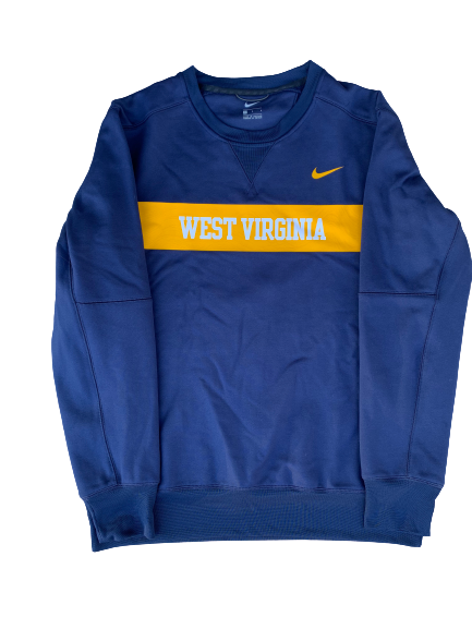 Chase Illig West Virginia Baseball Crew Neck Sweatshirt (Size L)