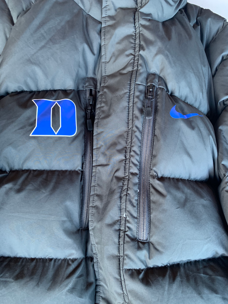 Chase Jeter Duke Nike Elite Player Exclusive Winter Jacket (Size XL)