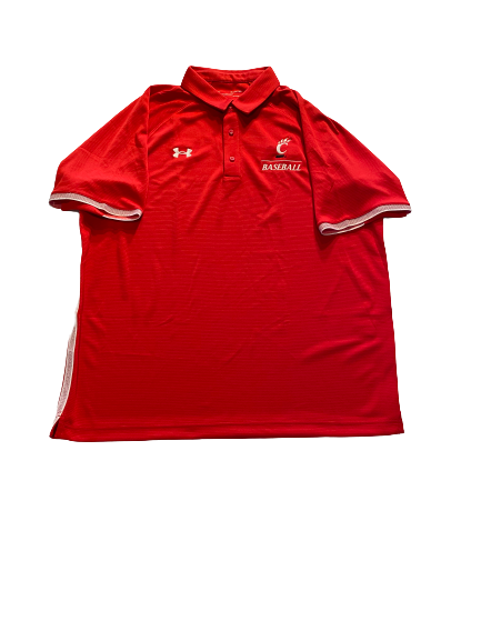 J.T. Perez Cincinnati Baseball Team Issued Polo Shirt (Size XL)