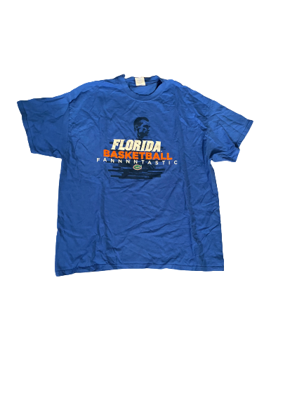 Chris Walker Florida Basketball Team Issued T-Shirt (Size XL)