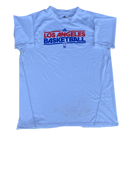 Kyle Singler Los Angeles Clippers Workout Shirt (Size LT)