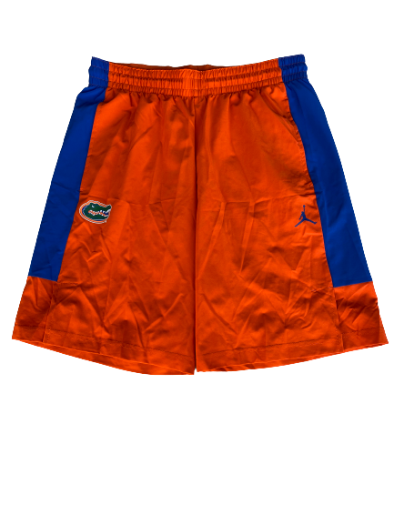 Nick Oelrich Florida Football Team Issued Shorts (Size L)