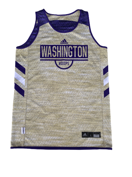 Nahziah Carter Washington Basketball Reversible Practice Jersey (Size L +2 Length)