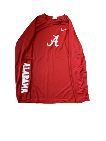 Hannah Cook Alabama Basketball Nike Pre-Game Shooting Shirt (Size L)