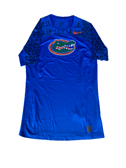 Jacob Tilghman Florida Football Team Exclusive Compression Workout Shirt (Size XL)