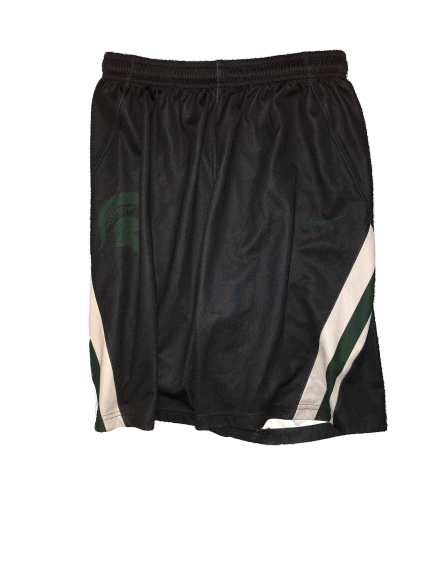 Kyle Ahrens Michigan State Basketball Practice Shorts