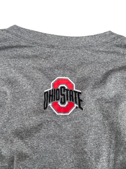 Brendon White Ohio State Player Exclusive Long Sleeve Shirt (Size L)