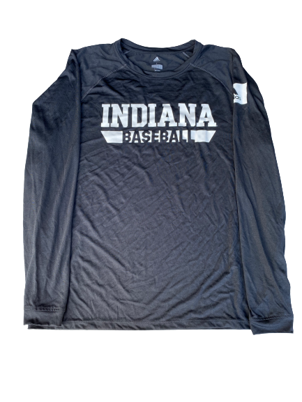 Scotty Bradley Indiana Baseball Long Sleeve Shirt (Size L)