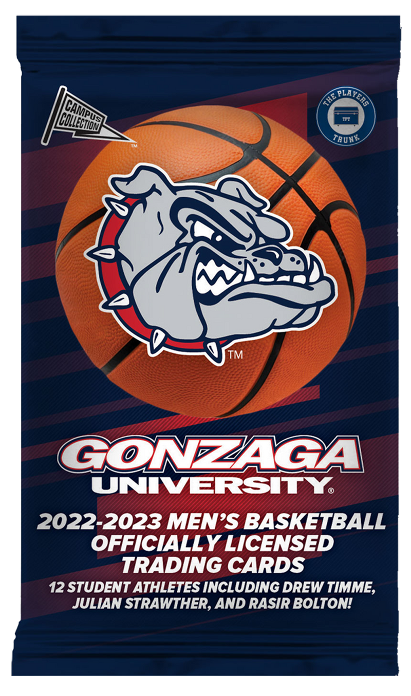 Gonzaga Basketball Team Trading Card Pack