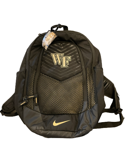 Chaundee Brown Wake Forest Basketball Player Exclusive Backpack with Name Tag
