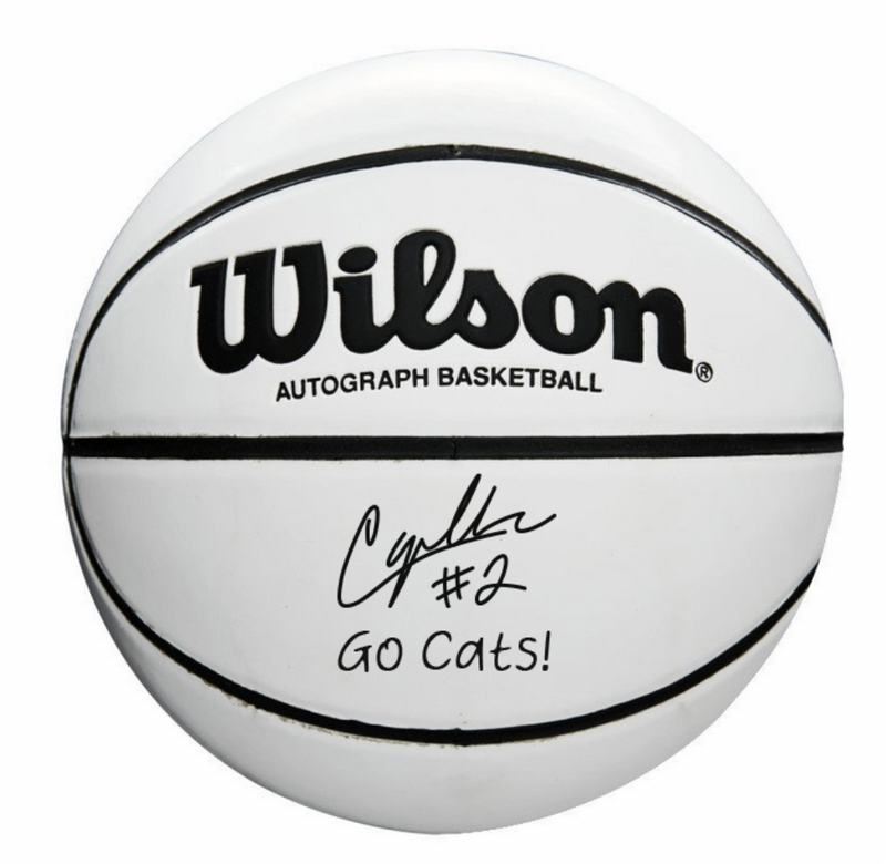 Collin Gillespie SIGNED Personalized Mini Basketball *Pre-Sale*
