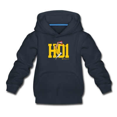 Hunter Dickinson X The Players Trunk Exclusive "HD1" YOUTH Hoodie - navy