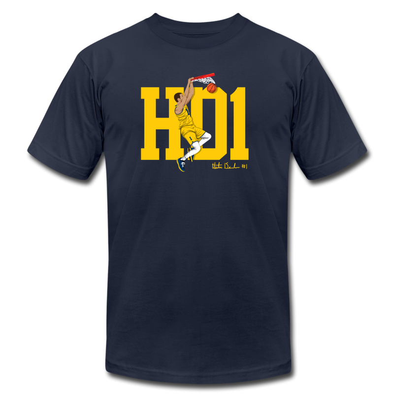 Hunter Dickinson X The Players Trunk Exclusive "HD1" T-Shirt - navy