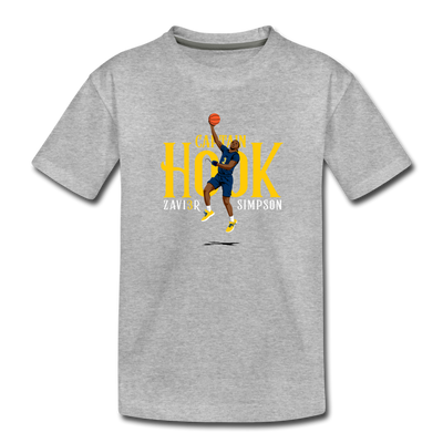 Zavier Simpson X The Players Trunk Exclusive YOUTH T-Shirt - heather gray